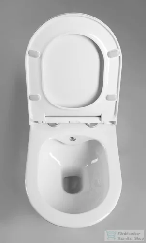Sapho AVVA RIMLESS fali WC bidézuhannyal, csapteleppel, 35,5x53cm (100315)