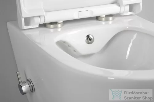 Sapho AVVA RIMLESS fali WC bidézuhannyal, csapteleppel, 35,5x53cm (100315)