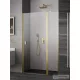 Radaway Nes Brushed Gold DWJ-II 90 zuhanyajtó, szálcsiszolt arany profil, jobbos 10036090-99-01R