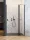 Radaway Nes Black DWJ-II 100 zuhanyajtó, matt fekete profil, jobbos 10036100-54-01R