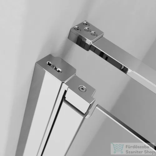 Radaway NES PTD 80x80 szögletes zuhanykabin króm/átlátszó 10051000-01-01+10051400-01-01