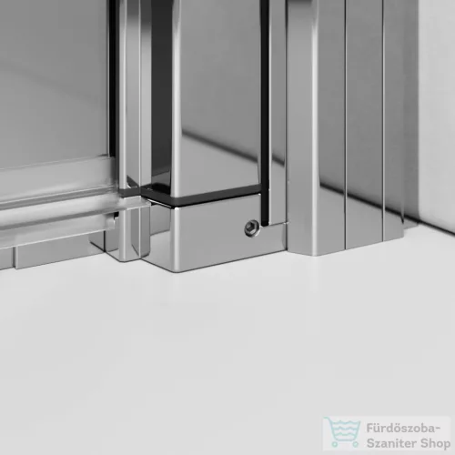 Radaway Nes PTJ 90x90B szögletes zuhanykabin, balos, króm 10052000-01-01L+10052900-01-01
