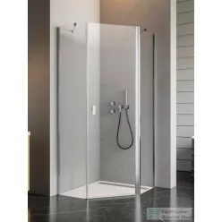   Radaway Nes PTJ 80x80J szögletes zuhanykabin, jobbos, króm 10052000-01-01R+10052500-01-01