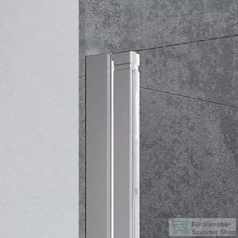 Radaway Nes PTJ 80x80J szögletes zuhanykabin, jobbos, króm 10052000-01-01R+10052500-01-01