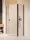 Radaway Nes PTJ 100x100J szögletes zuhanykabin, jobbos, fekete 10052000-54-01R+10052100-54-01