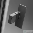 Radaway Nes PTJ 80x80J szögletes zuhanykabin, jobbos, szálcsiszolt fegyvermetál 10052000-92-01R+10052500-92-01