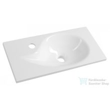 Sapho AQUA öntöttmárvány mosdó, 50,5x1,8x25cm (10053)