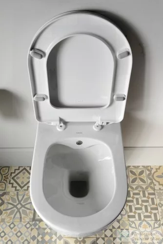 Sapho BRILLA RIMLESS fali WC beépített bidézuhannyal, 36,5x53cm (100612)