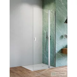   Radaway Nes 8 Walk-in KDD-II 80 zuhanyfal, króm profil, jobbos 10085080-01-01R