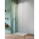 Radaway Nes 8 Walk-in KDD-II 90 zuhanyfal, króm profil, balos 10085090-01-01L