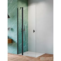   Radaway Nes 8 Black Walk-in KDD-II 100 zuhanyfal, matt fekete profil, balos 10085100-54-01L