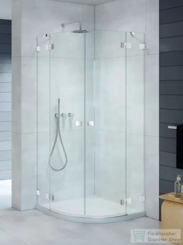 Radaway Essenza Pro PDD 90x90 íves zuhanykabin,  króm 10095090-01-01L_10095090-01-01R