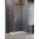Radaway Essenza Pro KDJ 90J zuhanykabin jobbos ajtó része, szálcsiszolt króm 10097090-91-01R