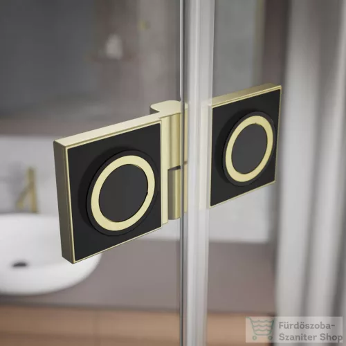 Radaway Essenza Pro KDJ 90J zuhanykabin jobbos ajtó része,szálcsiszolt arany 10097090-99-01R