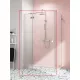 Radaway Essenza Pro KDJ 100B zuhanykabin balos ajtó része, króm 10097100-01-01L