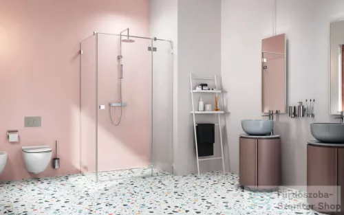 Radaway Essenza Pro KDJ 100J zuhanykabin jobbos ajtó része, króm 10097100-01-01R