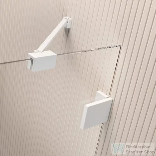 Radaway Essenza Pro KDJ 100B zuhanykabin balos ajtó része, fehér 10097100-04-01L