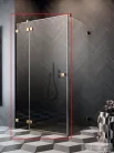 Radaway Essenza Pro KDJ 100B zuhanykabin balos ajtó része, arany 10097100-09-01L