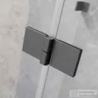 Radaway Essenza Pro KDJ 110B zuhanykabin balos ajtó része, szálcsiszolt fegyvermetál 10097110-92-01L