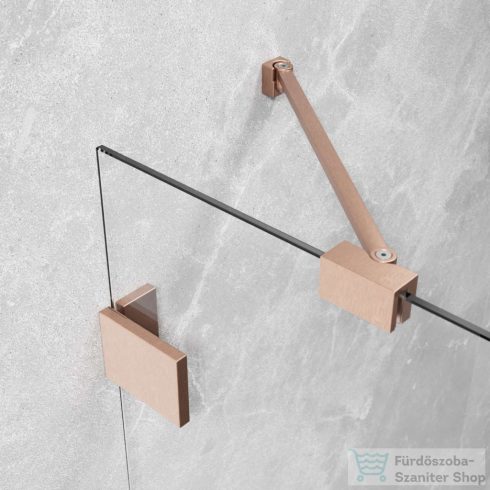 Radaway Essenza Pro KDJ 110J zuhanykabin jobbos ajtó része, szálcsiszolt réz 10097110-93-01R