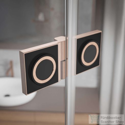 Radaway Essenza Pro KDJ 110J zuhanykabin jobbos ajtó része, szálcsiszolt réz 10097110-93-01R