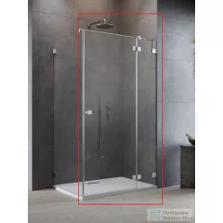   Radaway Essenza Pro KDJ 120J zuhanykabin jobbos ajtó része, szálcsiszolt króm 10097120-91-01R
