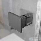 Radaway Essenza Pro KDJ 120B zuhanykabin balos ajtó része, szálcsiszolt fegyvermetál 10097120-92-01L