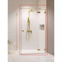   Radaway Essenza Pro KDJ 120J zuhanykabin jobbos ajtó része,szálcsiszolt arany 10097120-99-01R