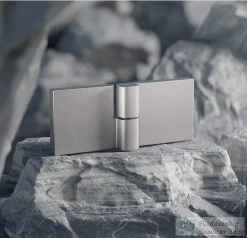 Radaway Essenza Pro DWJ 90 zuhanyajtó, szálcsiszolt króm, balos 10099090-91-01L