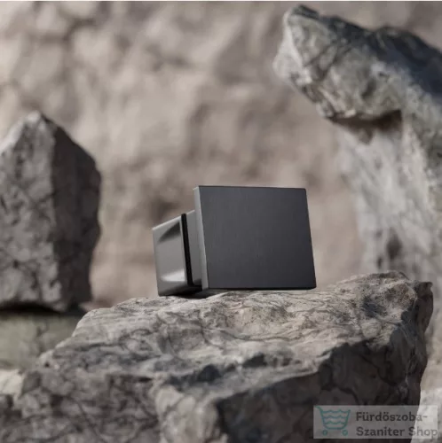 Radaway Essenza Pro DWJ 90 zuhanyajtó, szálcsiszolt fegyvermetál, jobbos 10099090-92-01R