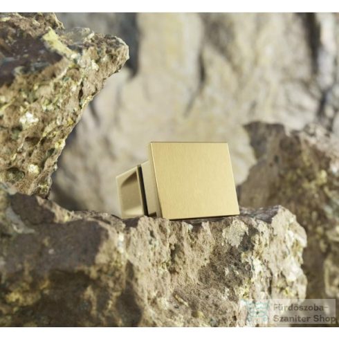 Radaway Essenza Pro DWJ 100 zuhanyajtó, szálcsiszolt arany, balos 10099100-99-01L