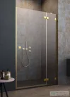 Radaway Essenza Pro Gold DWJ 120 zuhanyajtó arany jobbos 10099120-09-01R