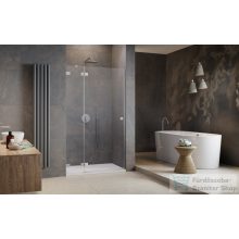   Radaway Essenza Pro DWJ 120 zuhanyajtó, szálcsiszolt króm, balos 10099120-91-01L