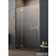 Radaway Essenza Pro Gold DWJ 130 zuhanyajtó arany balos 10099130-09-01L
