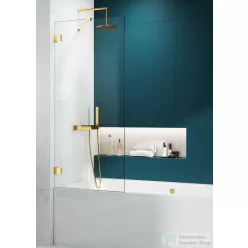  Radaway Essenza Pro Gold PNJ II 80 kádparaván arany 10101080-09-01