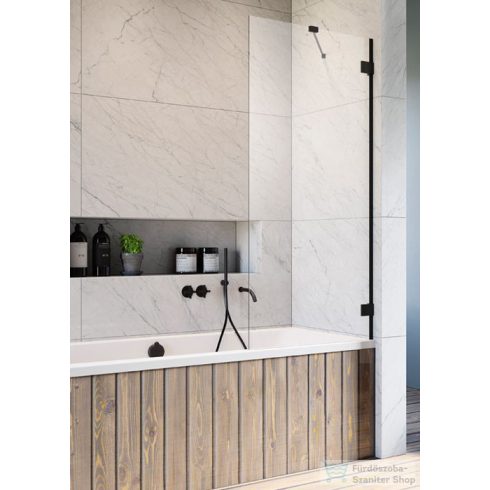 Radaway Essenza Pro Black PNJ II 90 kádparaván 10101090-54-01