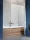 Radaway Essenza Pro PND II 100J jobbos kádparaván, króm 10102100-01-01R