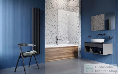Radaway Essenza Pro PND II 100J jobbos kádparaván, króm 10102100-01-01R