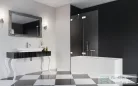 Radaway Essenza Pro PND II 100B balos kádparaván, fehér 10102100-04-01L