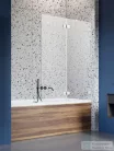 Radaway Essenza Pro PND II 110J jobbos kádparaván, króm 10102110-01-01R
