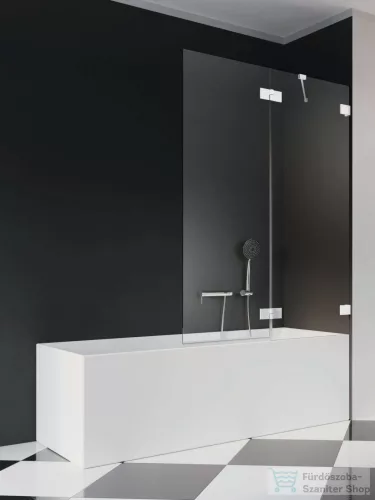 Radaway Essenza Pro PND II 130J jobbos kádparaván, fehér 10102130-04-01L