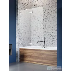   Radaway Essenza Pro PND II 140B balos kádparaván, króm 10102140-01-01L