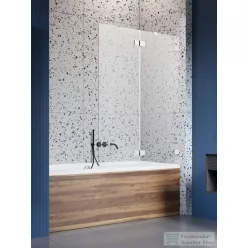   Radaway Essenza Pro PND II 140J jobbos kádparaván, króm 10102140-01-01R