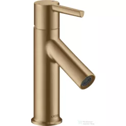   Hansgrohe AXOR STARCK 180 egykaros mosdó csaptelep automata leeresztővel, szálcsiszolt bronz 10102140