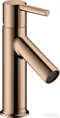 Hansgrohe AXOR STARCK 180 egykaros mosdó csaptelep automata leeresztővel, polírozott vörös arany hatású 10102300
