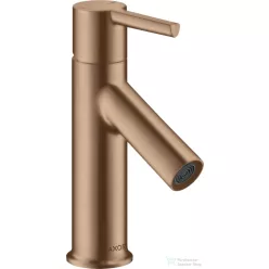   Hansgrohe AXOR STARCK 180 egykaros mosdó csaptelep automata leeresztővel, szálcsiszolt vörös arany hatású 10102310