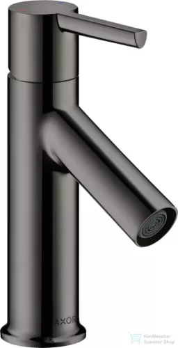 Hansgrohe AXOR STARCK 180 egykaros mosdó csaptelep automata leeresztővel, polírozott fekete króm 10102330