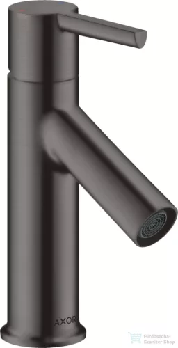 Hansgrohe AXOR STARCK 180 egykaros mosdó csaptelep automata leeresztővel, szálcsiszolt fekete króm 10102340