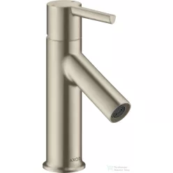   Hansgrohe AXOR STARCK 180 egykaros mosdó csaptelep automata leeresztővel, szálcsiszolt nikkel 10102820