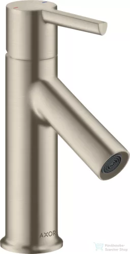 Hansgrohe AXOR STARCK 180 egykaros mosdó csaptelep automata leeresztővel, szálcsiszolt nikkel 10102820